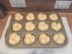 Cut Sweet Potatoes