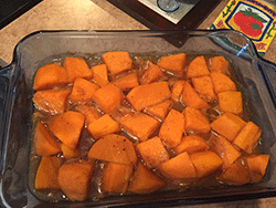 Roasted Glazed Sweet Potatoes